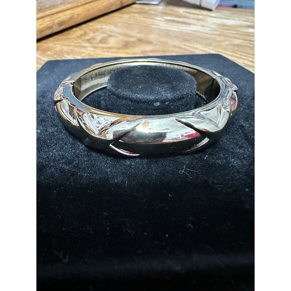 Sequin Nordstrom Multicolor Gold Tone Statement Enamel Bangle Bracelet # 100 - Picture 2 of 3